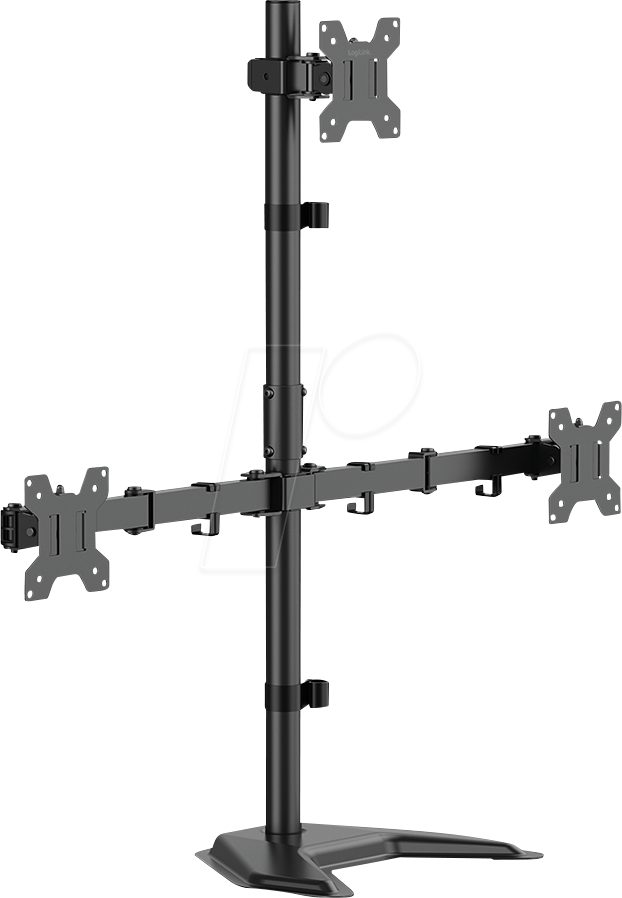 4052792079753 - LOGILINK BP0219 - Monitor Halter 3 Display 27 - 32 376 mm Freistehend