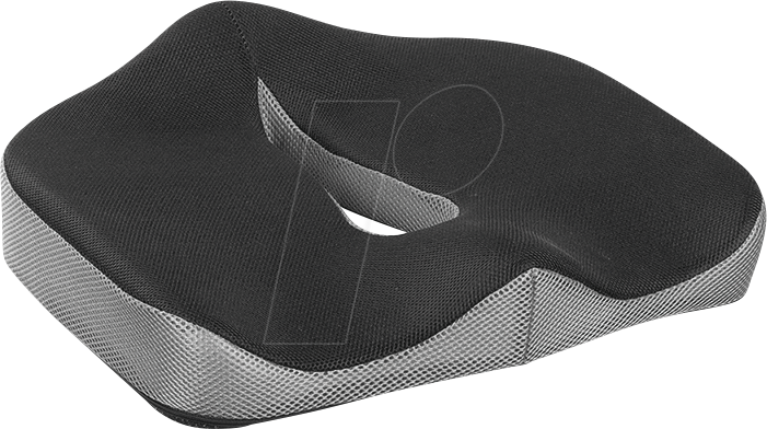 LOGILINK EO0088 - Logilink Orthopädisches Steißbein-Sitzkissen, schwarz
