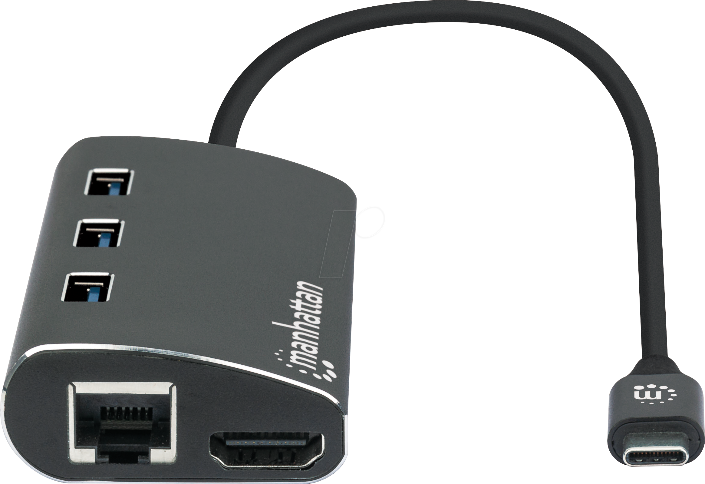 MANHATTAN 152440 Dockingstation Port Replicator, USB 3.0 TypC bei