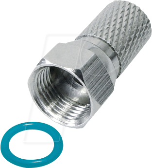 MATR FFZL0IDL - Twist-On F-Stecker, für Ø 7,4 mm Antennenkabel