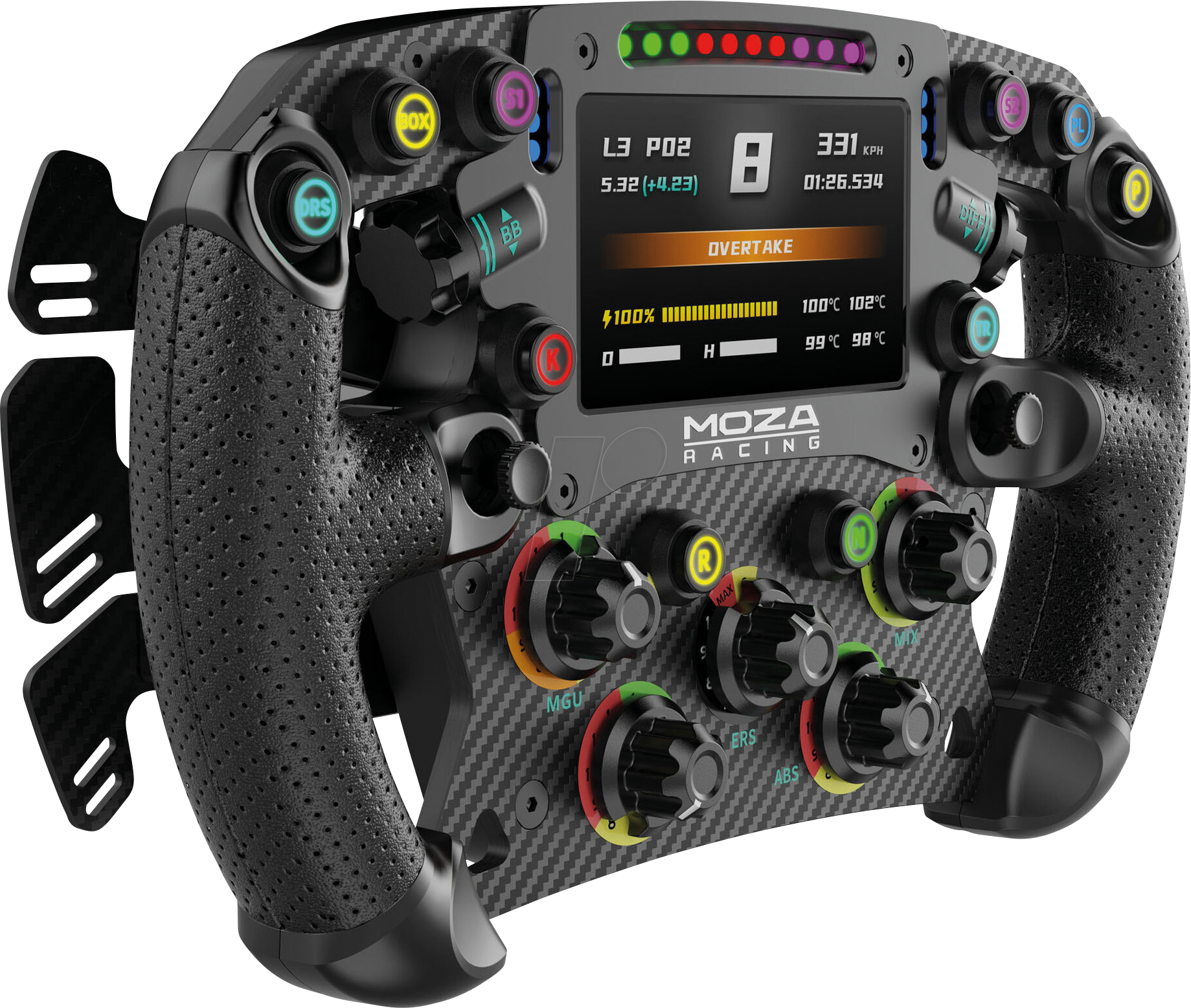 6973137270599 - MOZA RS068 - MOZA FSR2 Highend Formel-Lenkrad (28 cm)