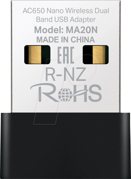 TP-Link Mercusys MA20N AC650 Nano Wi-Fi USB Adapter