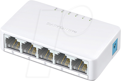 TP-Link Mercusys MS105 5-Port 10/100Mbps Desktop Switch