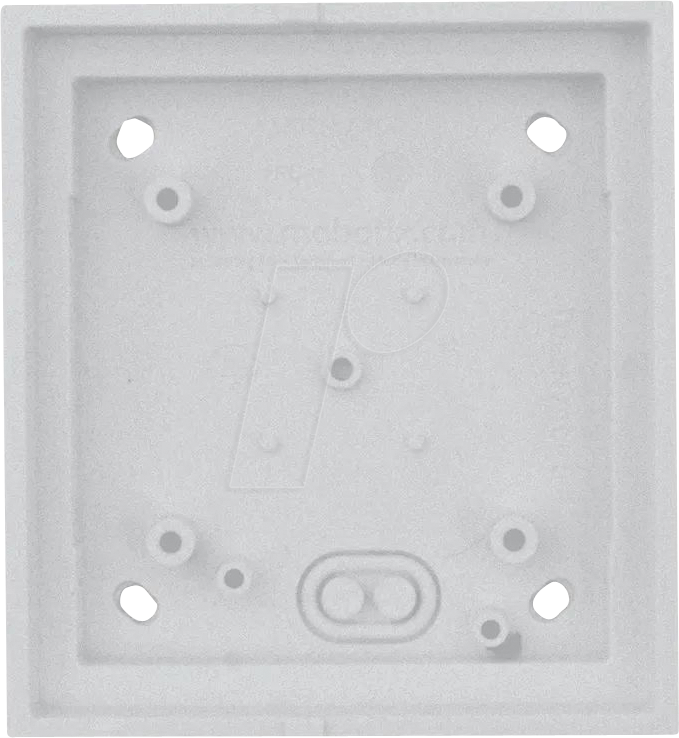 4047438015240 - MX-OPT-Box-1-EXT-ON-SV Türsprechanlagen-Zubehör Aufputz-Gehäuse Silber