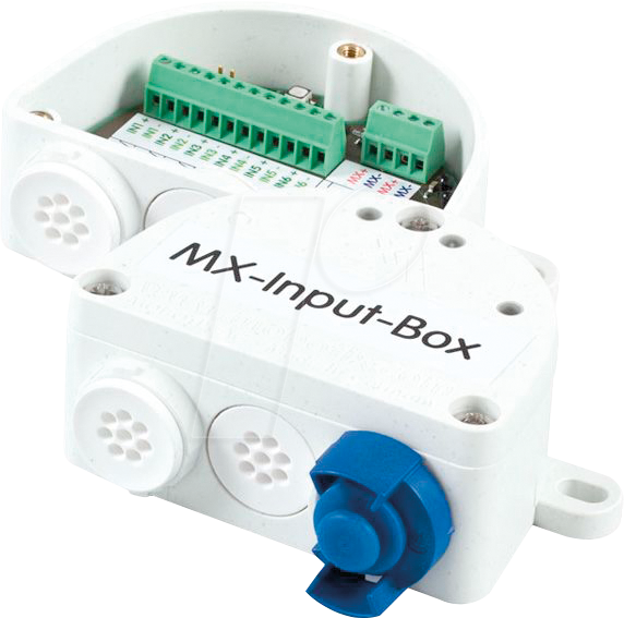 4047438021227 - MOBOTIX Interface Box mit sechs Eingängen (MX-OPT-Input1-EXT)