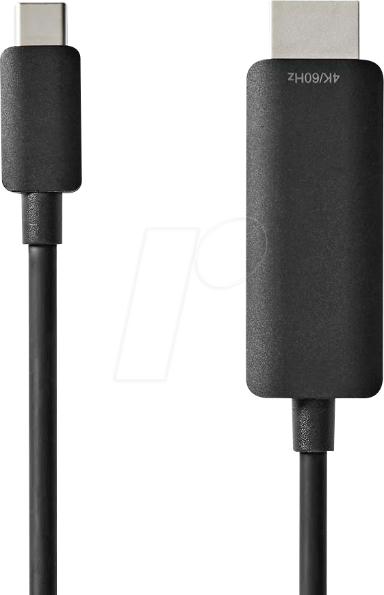 N CCGL64655BK20 - USB 5 Gb/s Kabel, C-Stecker > HDMI-Kabel, 2m, Schwarz
