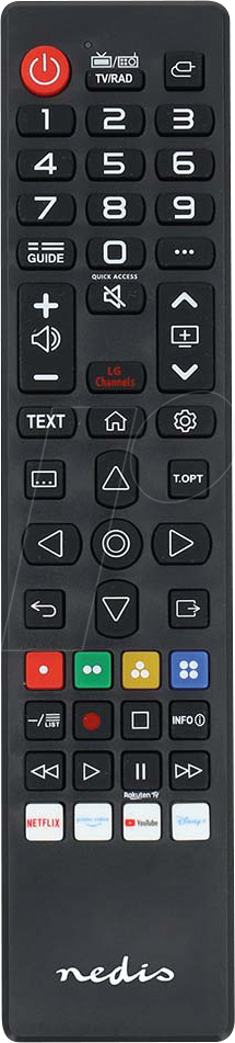 N TVRC45LGBK - Ersatz Fernbedienung für LG Geräte