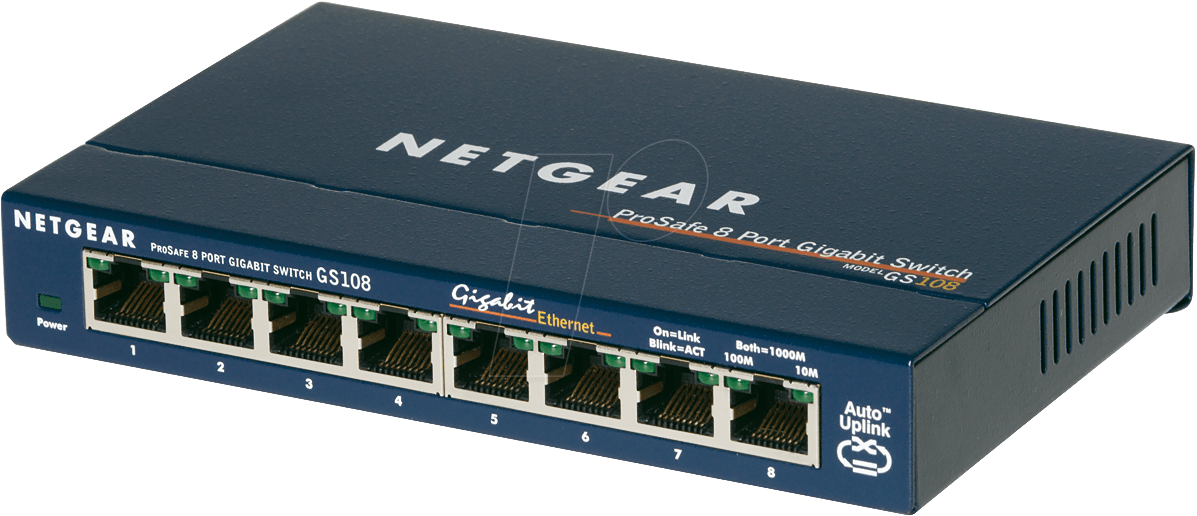 GS108T 8-Ports External Ethernet Switch for sale online NetGear  ProSafe