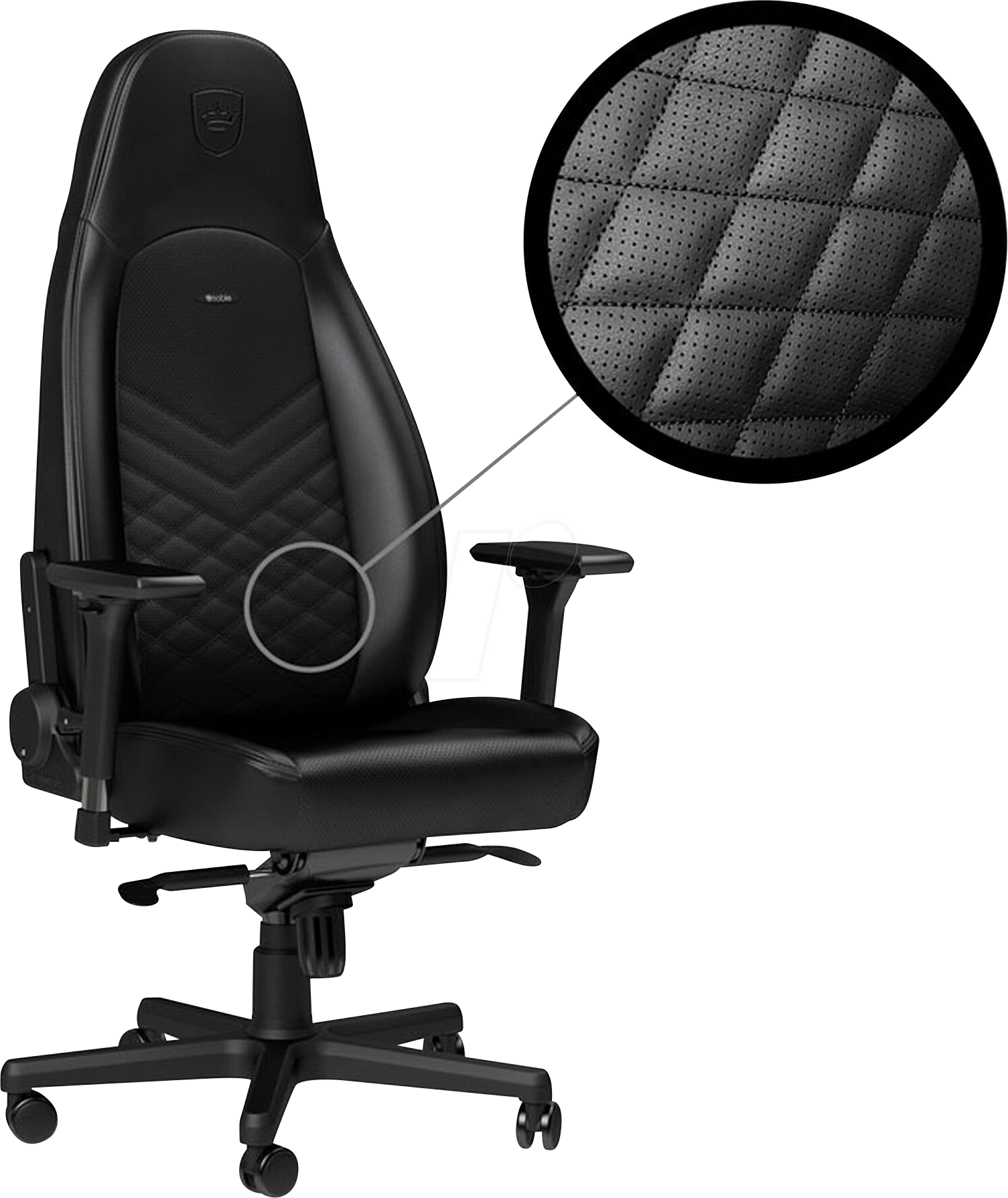 4251442501075 - NBL-ICN-PU-BLA - noblechairs ICON Gaming Stuhl - schwarz