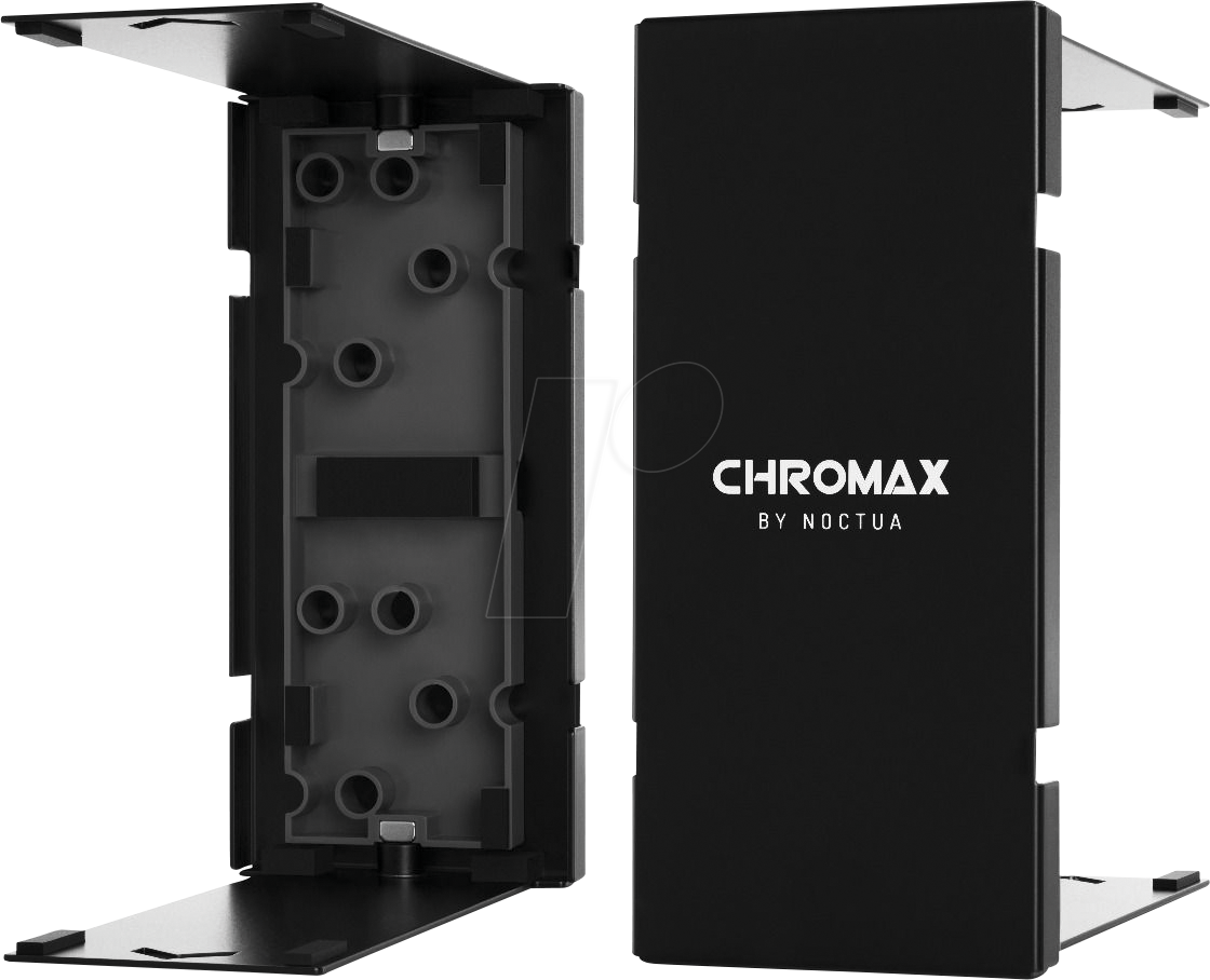 NO NA-HC8 SW - NA-HC8 chromax.black Kühler-Abdeckung für NH-U12A