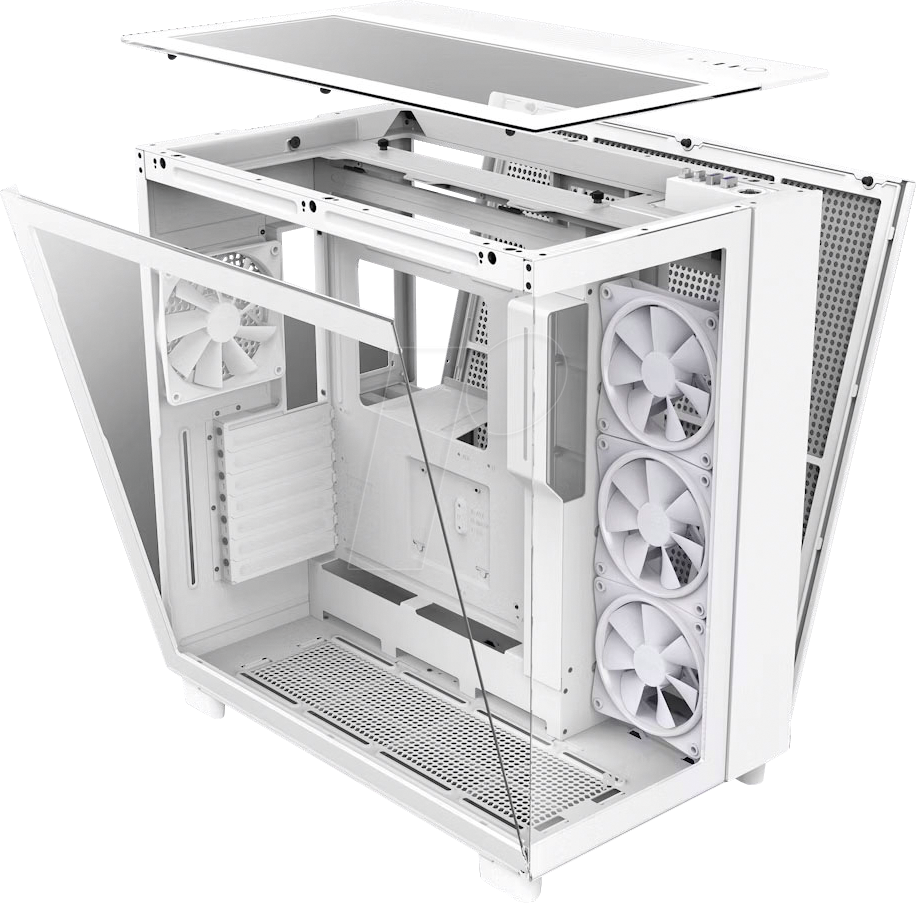 NZXT CM-H91EW-01: NZXT H9 Elite - White at reichelt elektronik