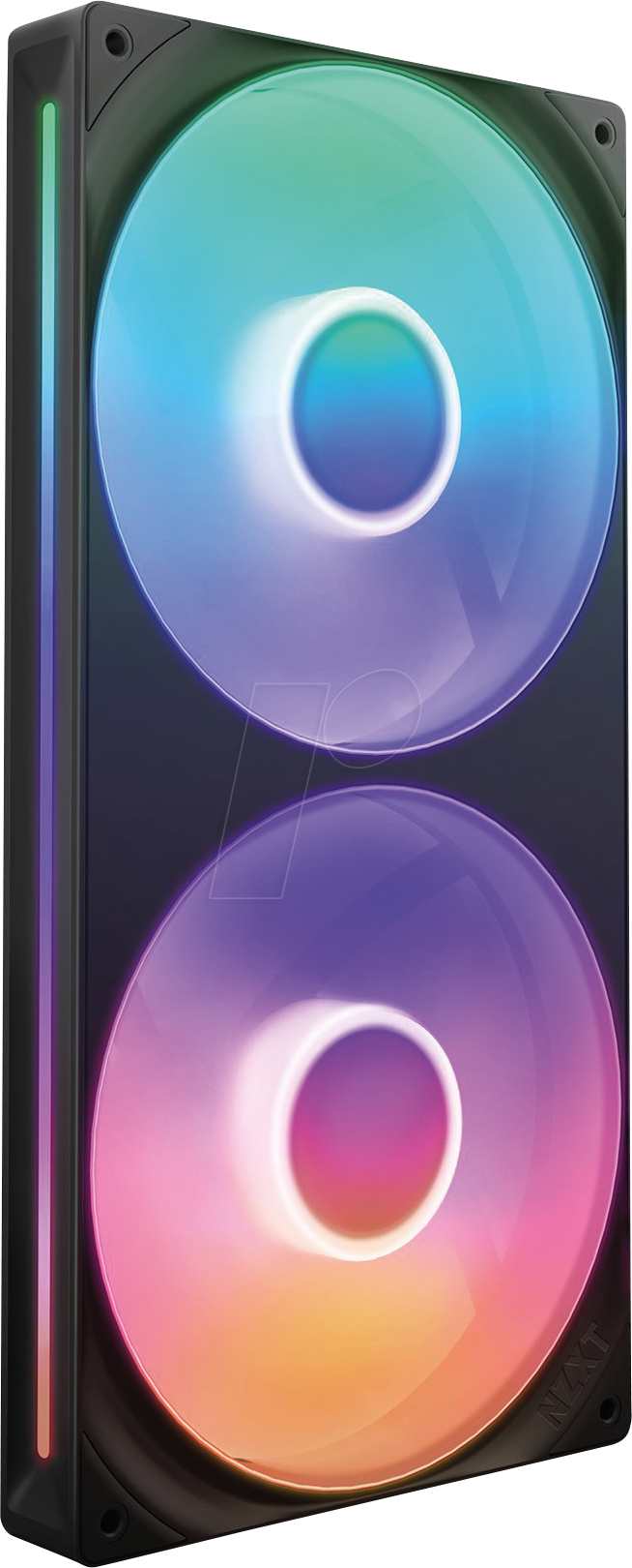 5056547204413 - NZXT F280 RGB CORE UNIBODY - 280mm - Gehäuselüfter - Schwarz - 30 dBA