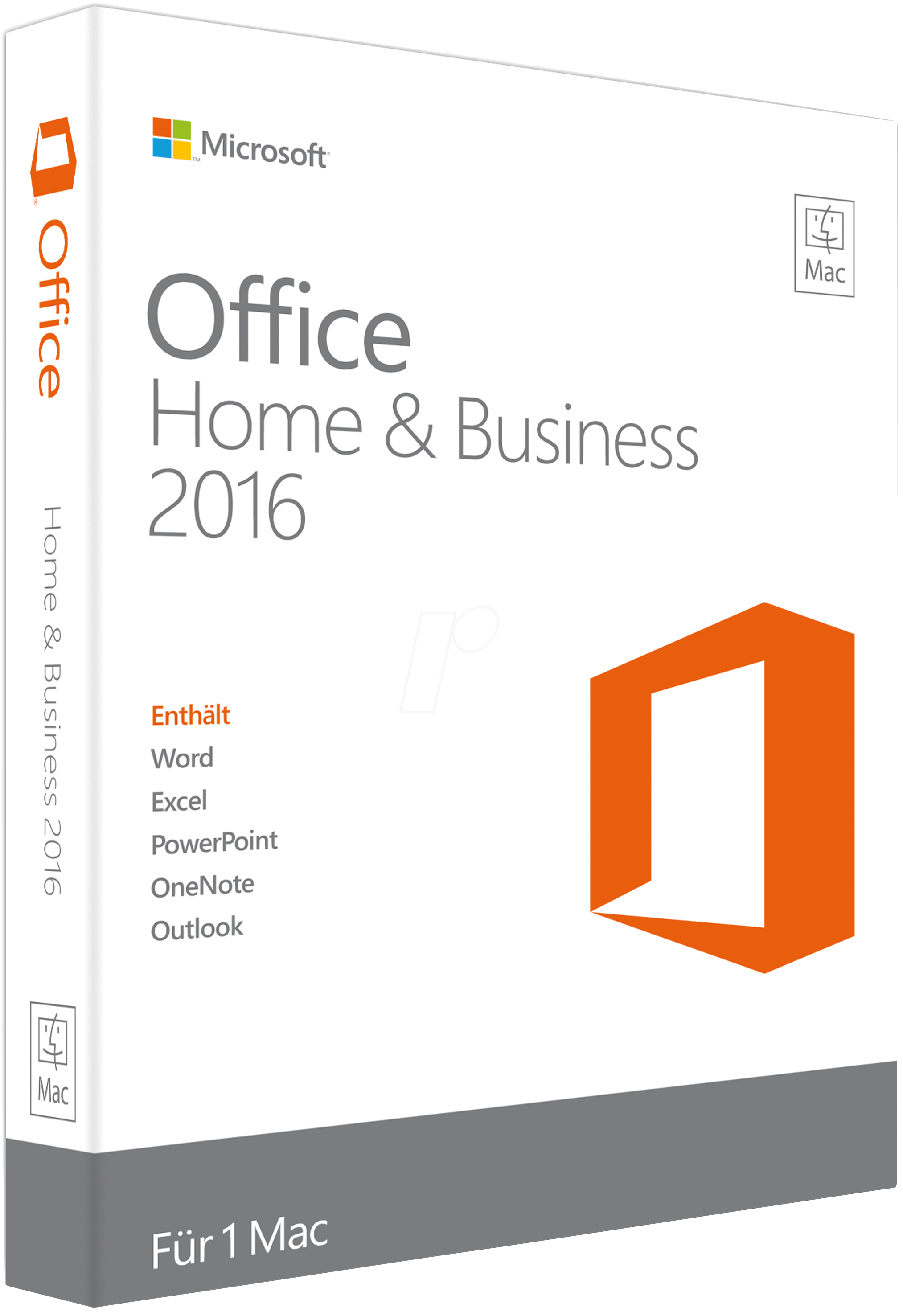 OFFICE 2016MAC B: Microsoft Office 2016 Home u0026 Business Mac PKC bei reichelt elektronik