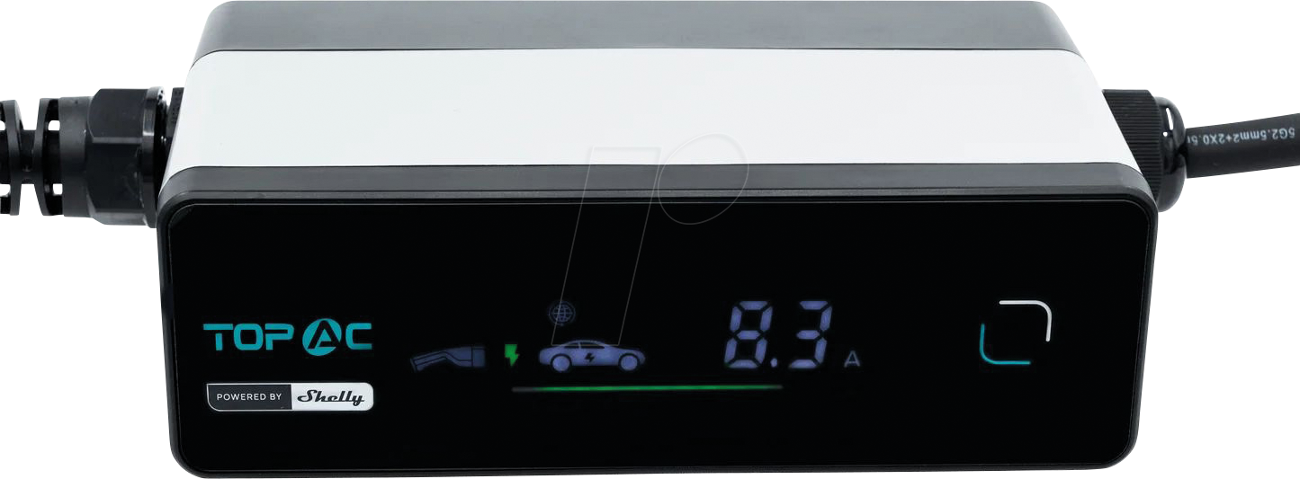 3800238071448 - PBS PC 11 - TopAC Portable EV Charger 11 kW powered by Shelly