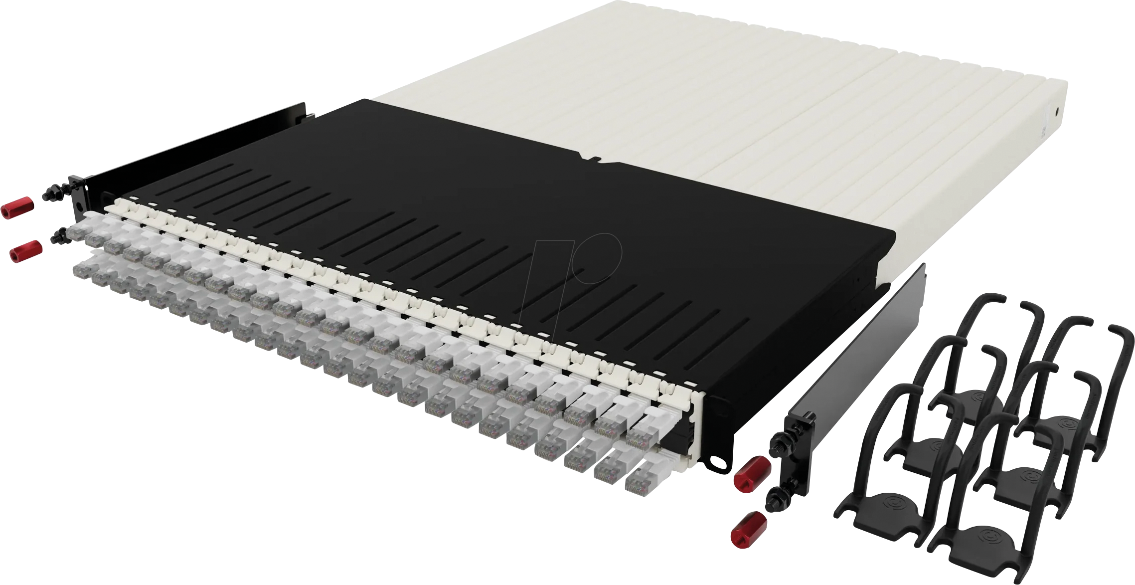 4262427630796 - PB PONE30STPWH - Kabelmanagementsystem 24-Port Cat6a STP 18 m weiß 4262427630796 - PB PONE30STPWH - Kabelmanagementsystem 24-Port Cat6a STP 18 m weiß