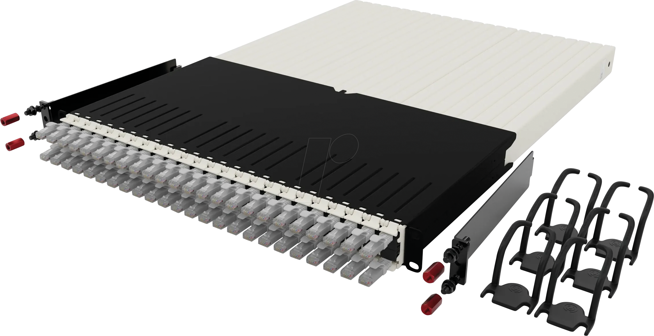 4262427630956 - PB PONE30UTPSL - Kabelmanagementsystem 24-Port Cat6a UTP 18 m grau 4262427630956 - PB PONE30UTPSL - Kabelmanagementsystem 24-Port Cat6a UTP 18 m grau