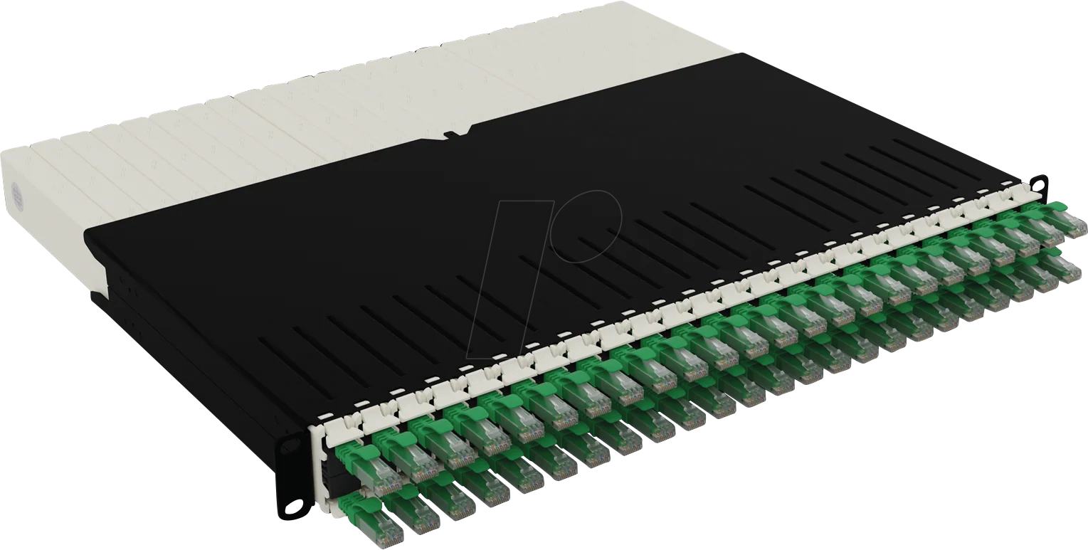 4262427630680 - PB PONEX8UTPGR - Kabelmanagementsystem 24-Port Cat6a UTP 08 m grün