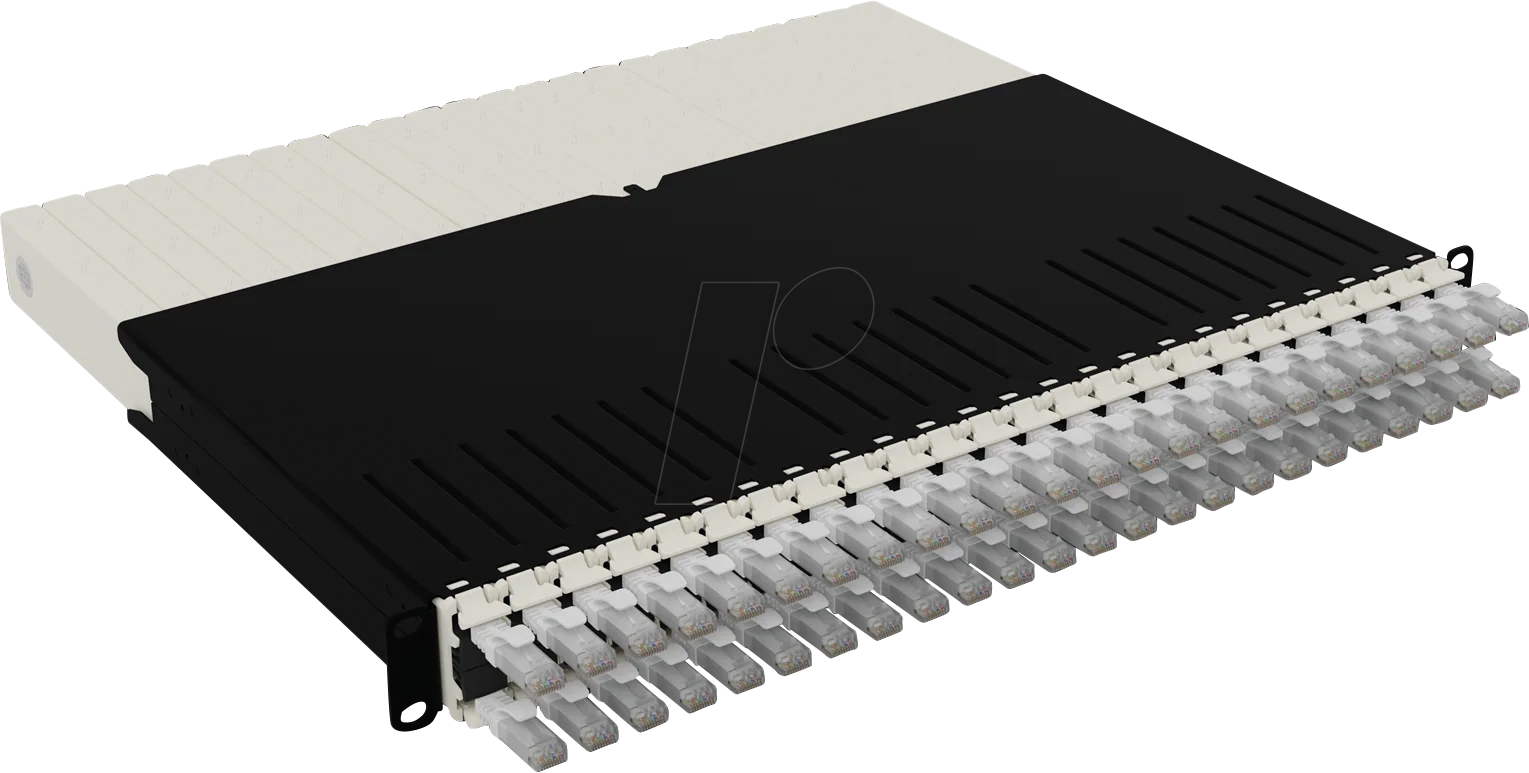 4262427630710 - PB PONEX8UTPWH - Kabelmanagementsystem 24-Port Cat6a UTP 08 m weiß