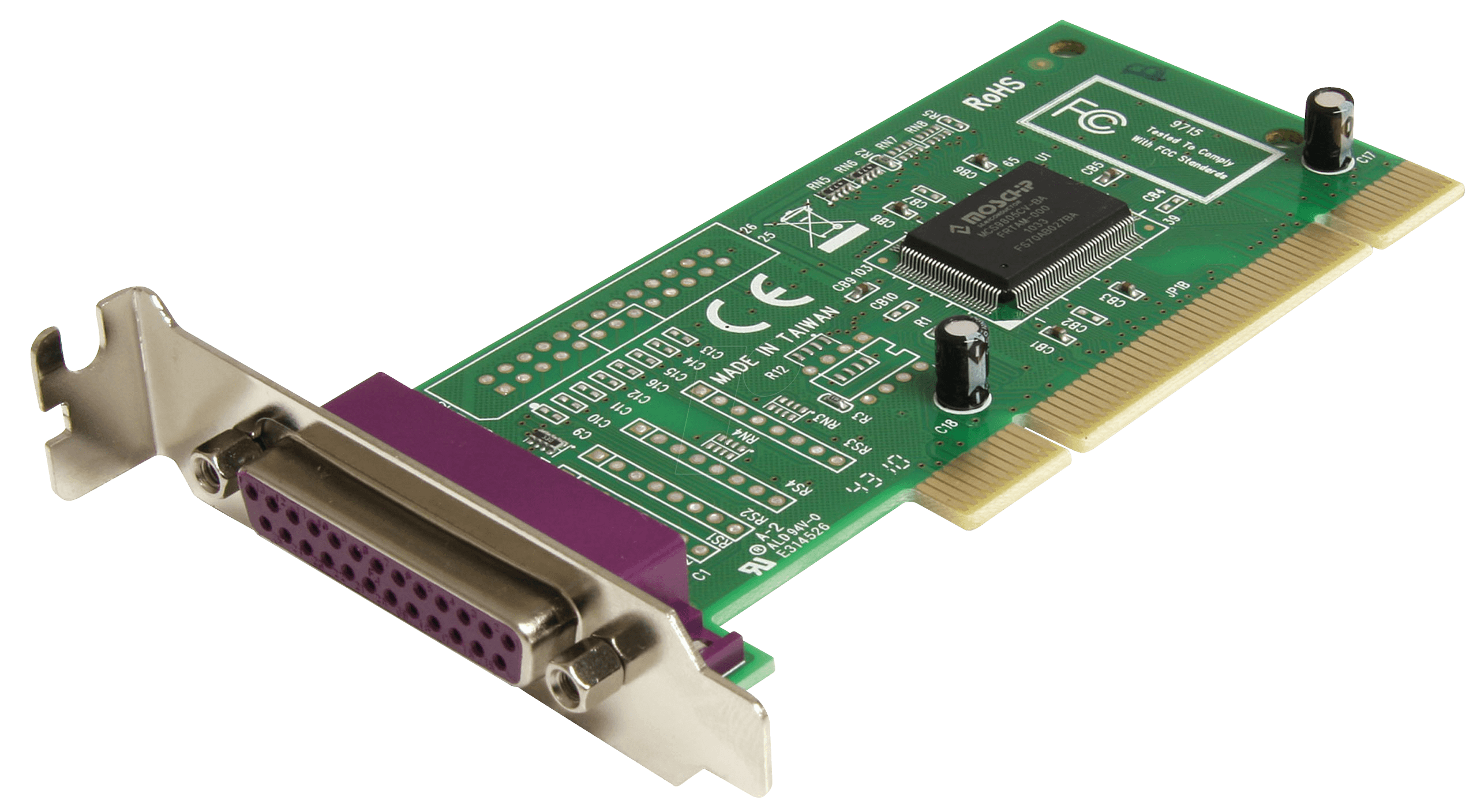 ST PCI1P_LP: 1 Port DB25, parallel, PCI Karte, Low Profile bei reichelt