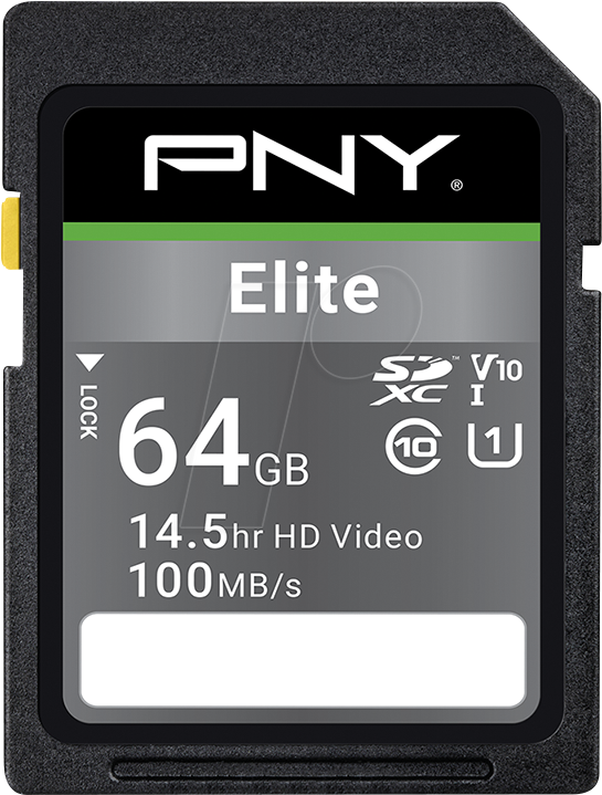 SD64GU1100EL - SDXC-Speicherkarte 64GB, Elite