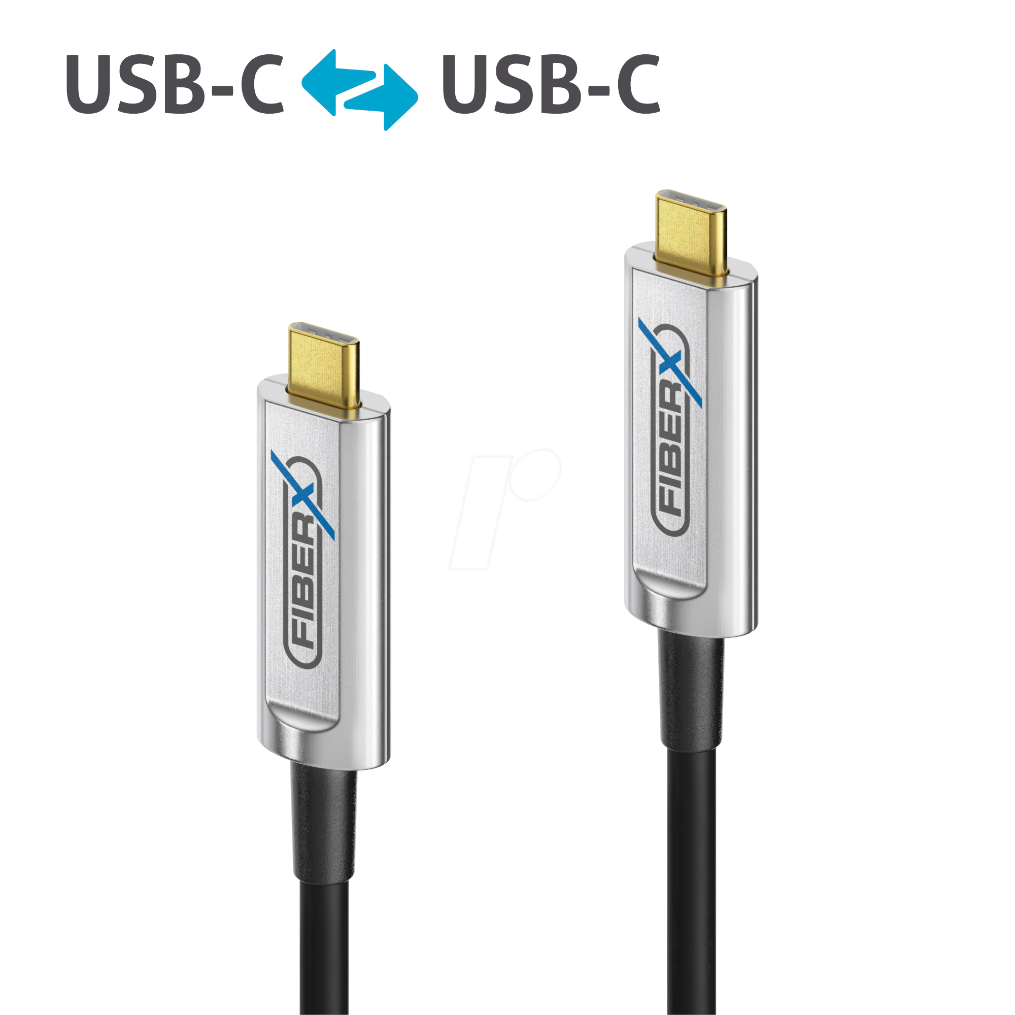 PURE FX-I500-010: Optical 3.1 Cable, FiberX, USB-C to USB-C Connector, 10 m at reichelt elektronik
