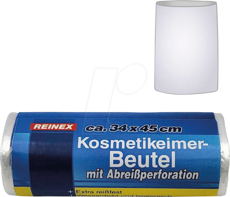 REINEX 1347 - REINEX Müllbeutel 9,0 l transparent 7,0 µm, 40 Stück