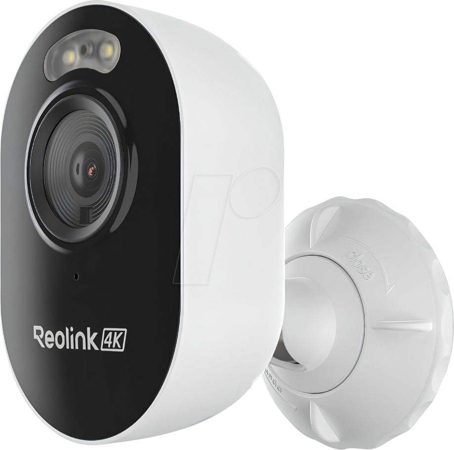 Reolink Lumus Series E450 WLAN Überwachungskamera 8MP (3840x2160), IP65-Wetterschutz, Nachtsicht in Farbe, Leistungsstarkes Spotlight