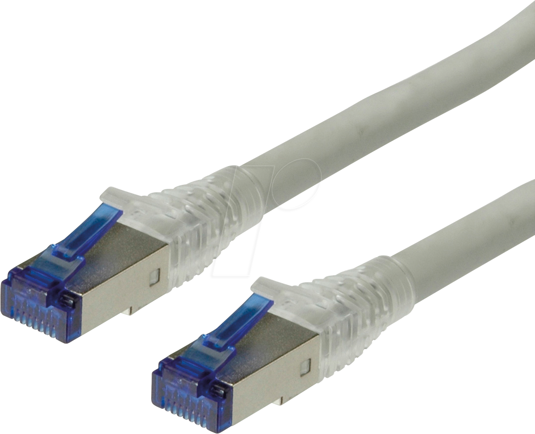 7611990124145 - Roline 21150872 RJ45 Netzwerkkabel Patchkabel CAT 6a S FTP 5000 m Grau doppelt geschirmt 1 St