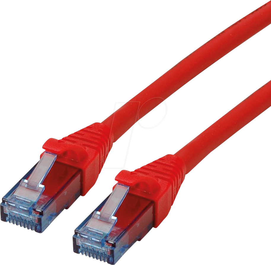 7611990137466 - Roline Patch-Kabel RJ-45 (M) zu RJ-45 (M) 5 m UTP CAT 6a rot (21152715)