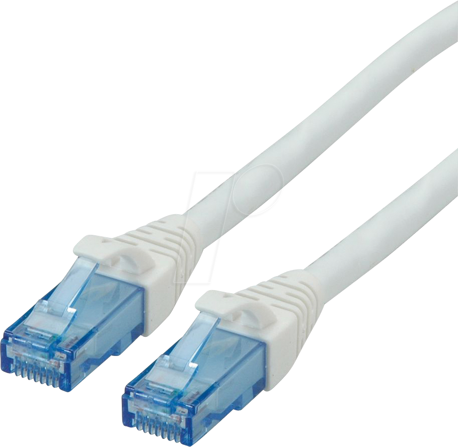 7611990138951 - Roline - Patch-Kabel - RJ-45 (m) bis RJ-45 (m) - 30 cm - utp - cat 6a - halogenfrei geformt verseilt - wei (21152987) (21152987)