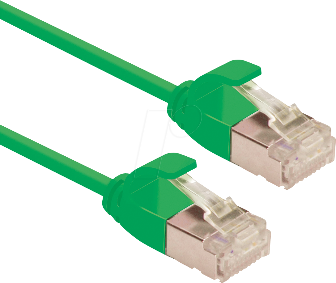 7630049622456 - 21153337 - Patchkabel Cat6a U FTP slim grün 5 m 7630049622456 - 21153337 - Patchkabel Cat6a U FTP slim grün 5 m