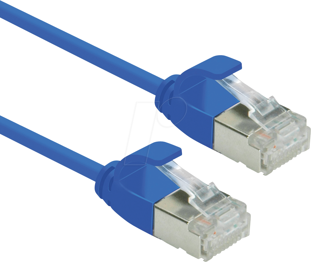 7630049622463 - 21153340 - Patchkabel Cat6a U FTP slim blau 015 m 7630049622463 - 21153340 - Patchkabel Cat6a U FTP slim blau 015 m