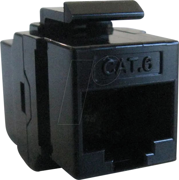 7630049628694 - 21173106 - Keystone Modul RJ45 Buchse > Buchse Cat6 7630049628694 - 21173106 - Keystone Modul RJ45 Buchse > Buchse Cat6