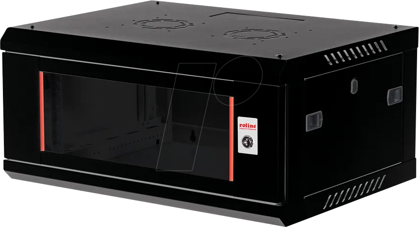 7630049602854 - 26210282 - 19 Wandgehäuse 4HE 450mm Tiefe schwarz