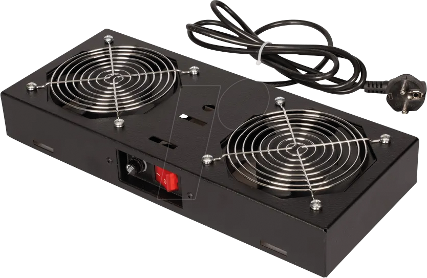 7630049603103 - 26210295 - 19 Lüftereinheit 2 Lüfter schwarz