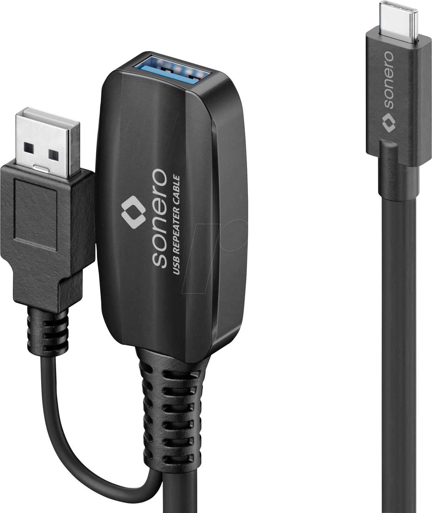 SON-XU3020-100 - USB 3.0, Verlängerungskabel, USB-C > USB-A, 10,0m