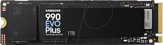 MZ-V9S1T0BW - Samsung SSD 990 EVO Plus 1TB, M.2 NVMe