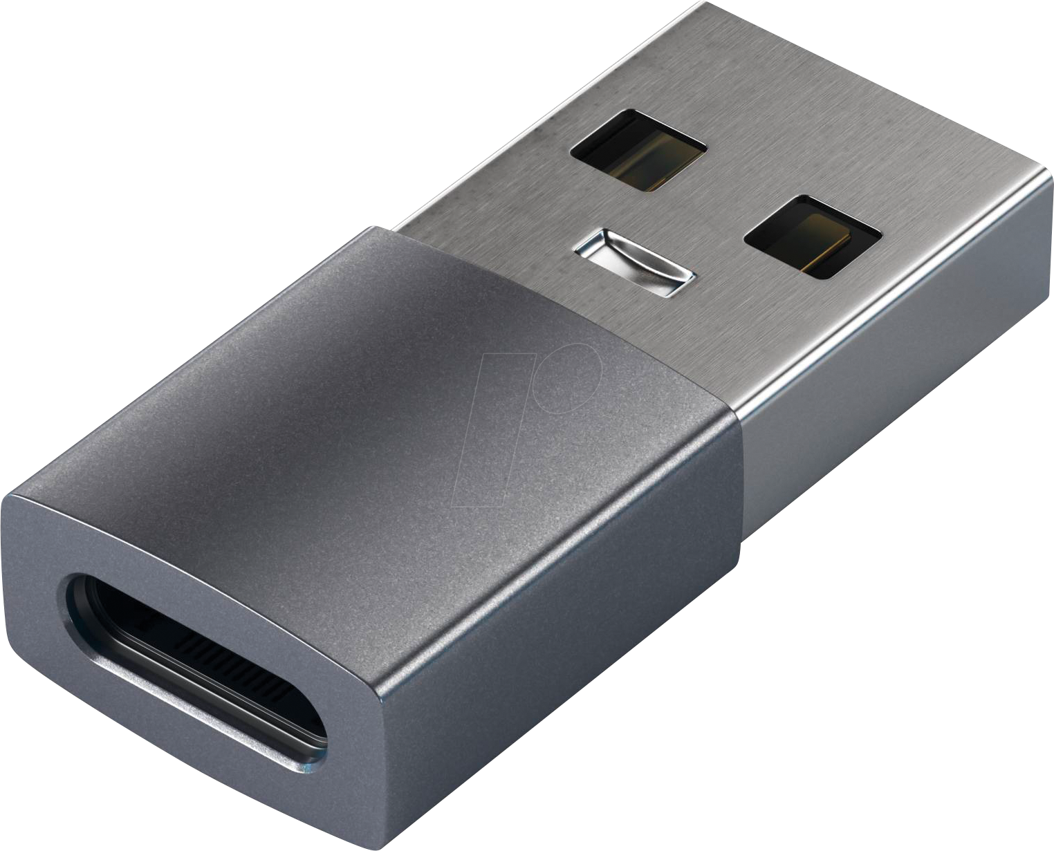 Satechi Aluminum Type-A to Type-C USB Adapter space grey
