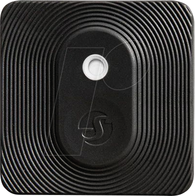 Shelly · Plug & Play · Blu ZB H&T Black · Temperatur- & Feuchtigkeitssensor · Bluetooth · Zigbee · Batterie · Schwarz