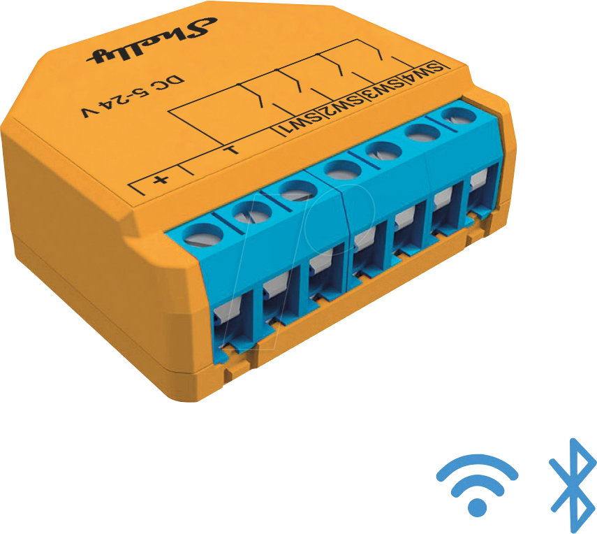 SHELLY PLUS I4DC - Shelly Plus i4 DC