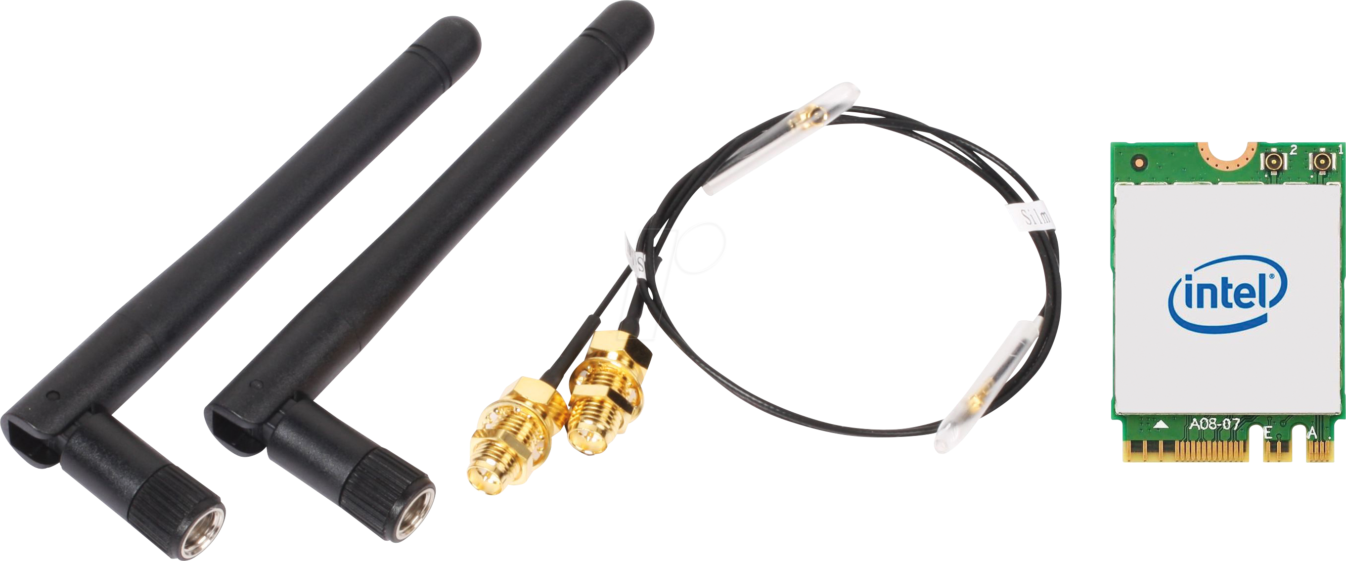 4046047104451 - SHUTTLE WLN-M12 - WLAN-ax Bluetooth-Kit (M2) für Barebones