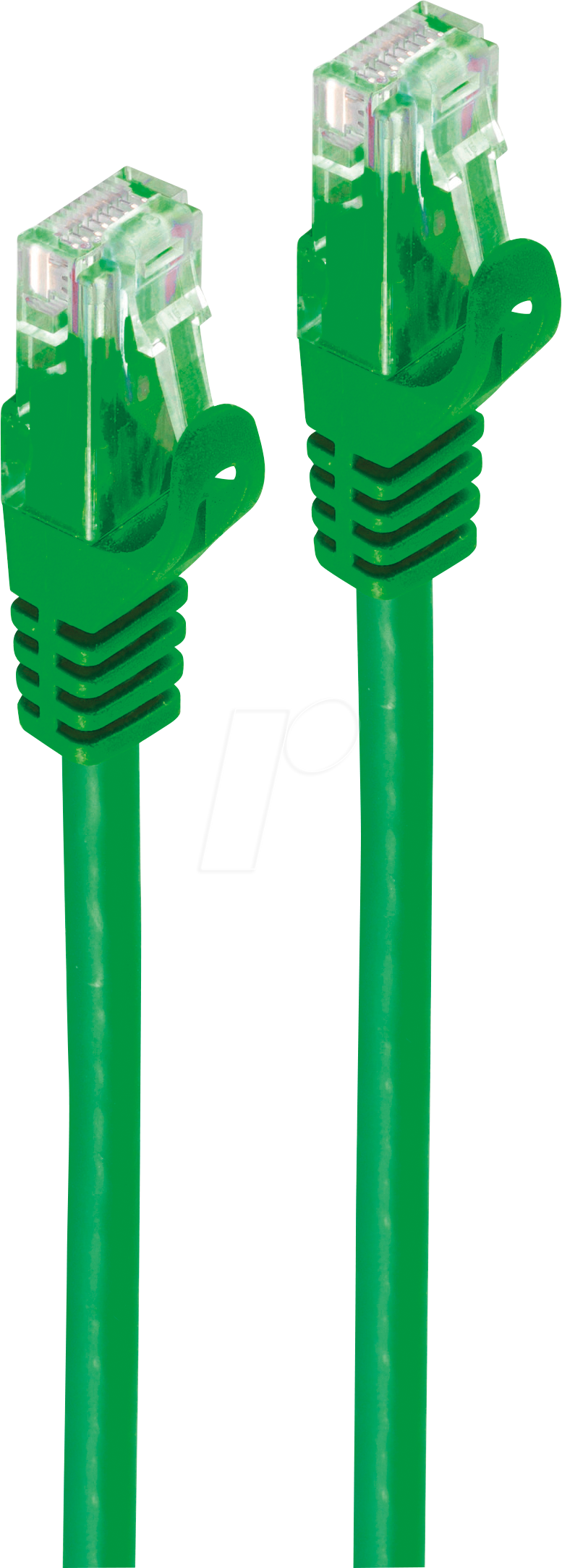 SHVP BS08-35023 - 1 m Patchkabel - Cat7-Rohkabel grün