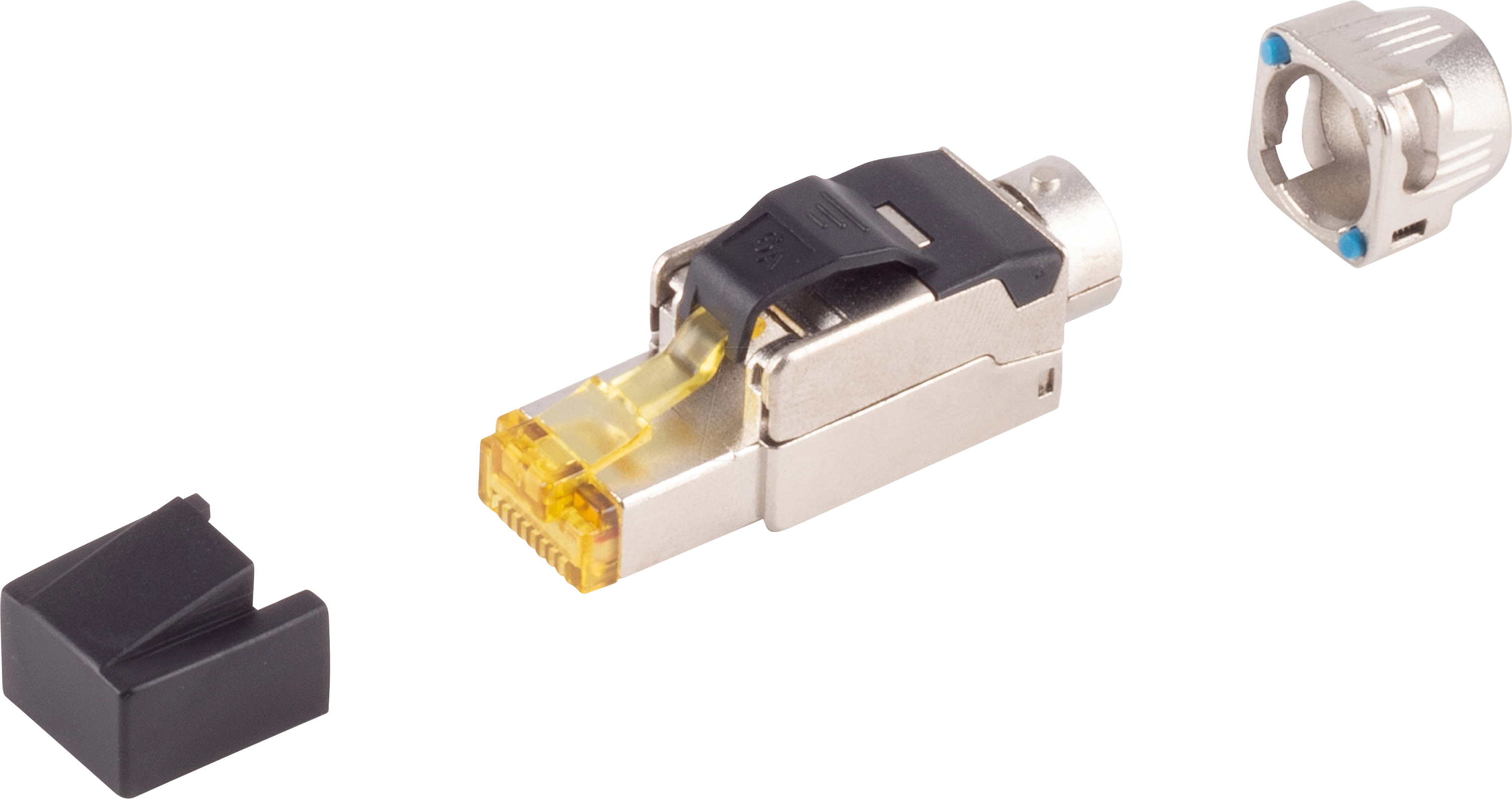 4017538148582 - SHVP BS08-45011 - RJ45 Stecker Cat6a STP Bajonett 4017538148582 - SHVP BS08-45011 - RJ45 Stecker Cat6a STP Bajonett