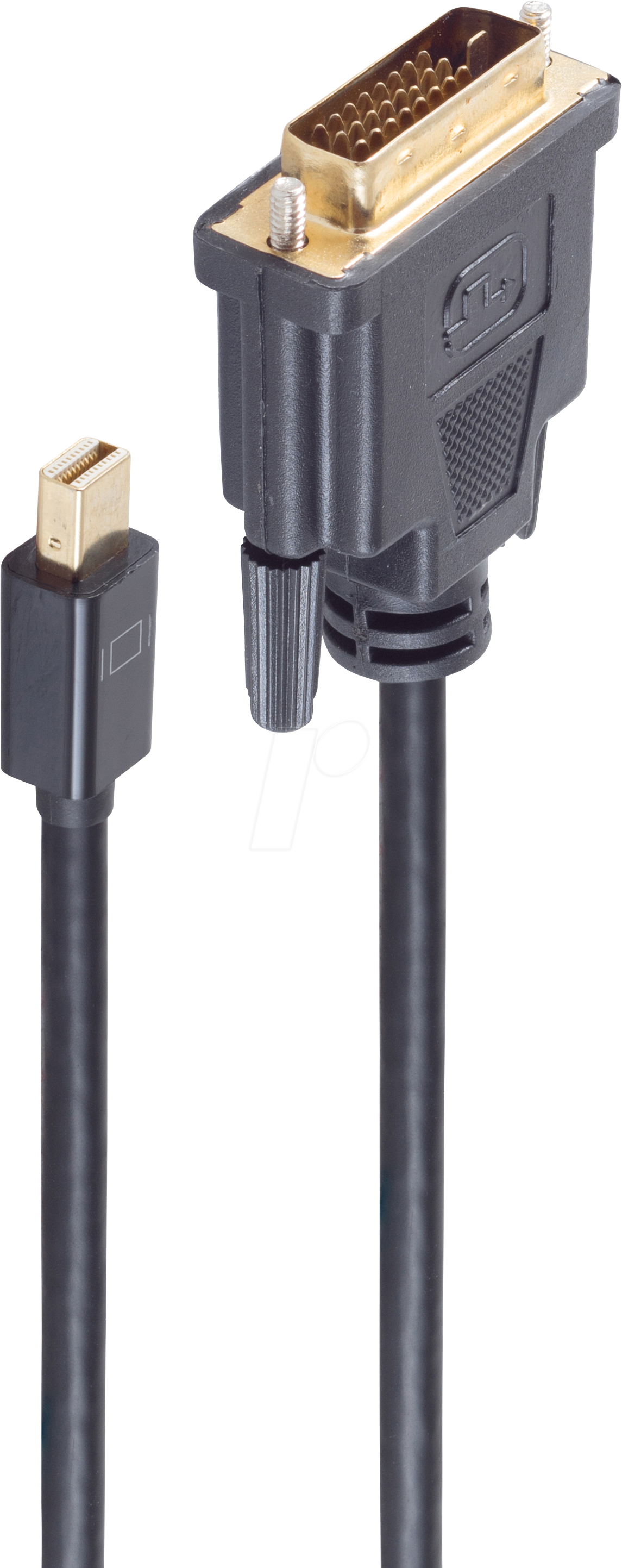 4017538106735 - SHVP BS10-55025 - Mini Displayport 12 < DVI D 24+1 Stecker schwarz 1 m 4017538106735 - SHVP BS10-55025 - Mini Displayport 12 < DVI D 24+1 Stecker schwarz 1 m