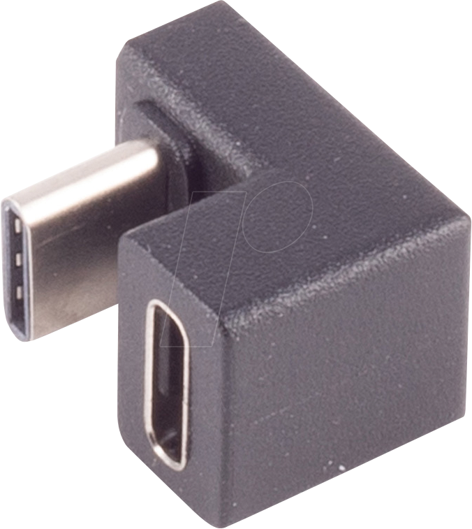 4017538140289 - SHVP BS13-40006 - Adapter USB 31 C Stecker > C Buchse 180° Winkel 4017538140289 - SHVP BS13-40006 - Adapter USB 31 C Stecker > C Buchse 180° Winkel