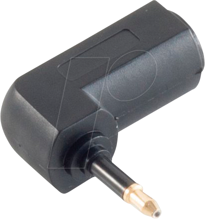 4017538985606 - SHVP BS69051 - Toslink Adapter Buchse auf 35mm Opti-Stecker gewinkelt