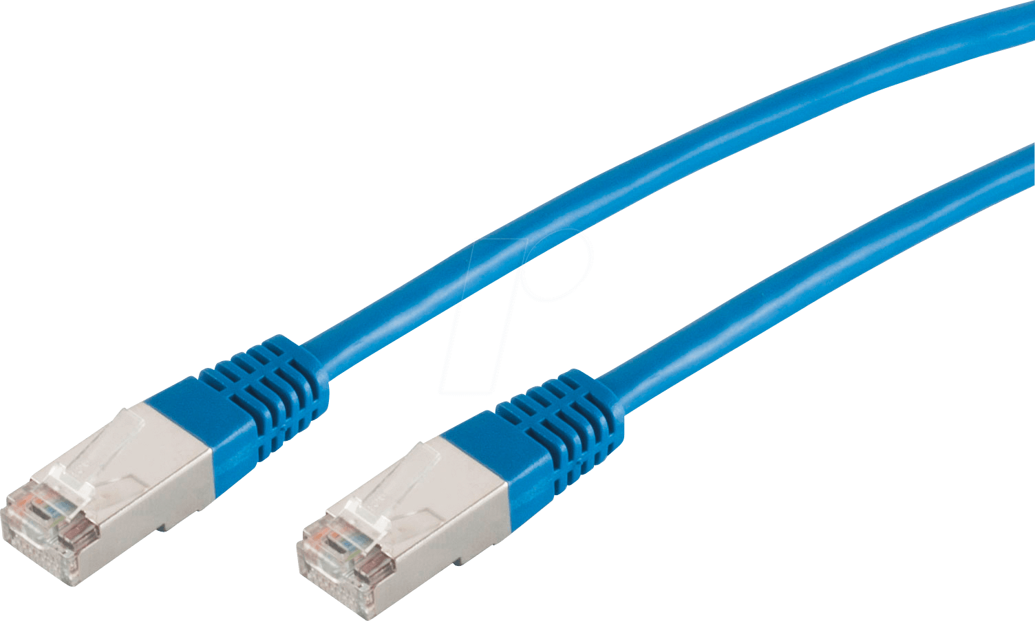 SHVP 75711H25B - Patchkabel Cat6 S FTP PIMF blau 025 m