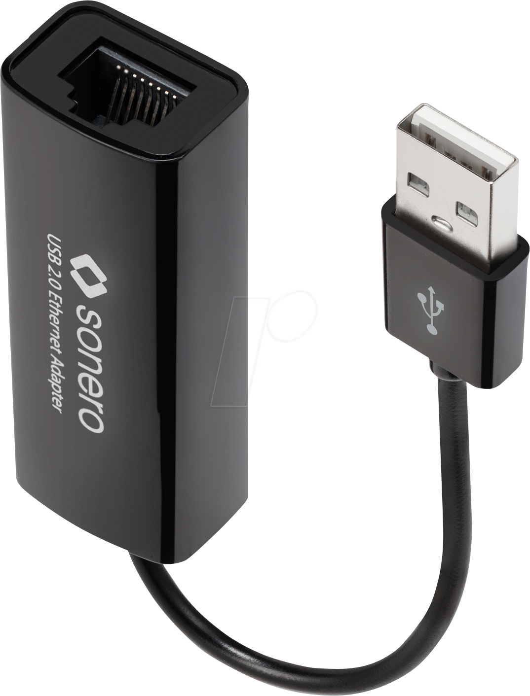 SON X-UA301 - Netzwerkkarte, USB 2.0, Fast Ethernet, 1x RJ45, schwarz