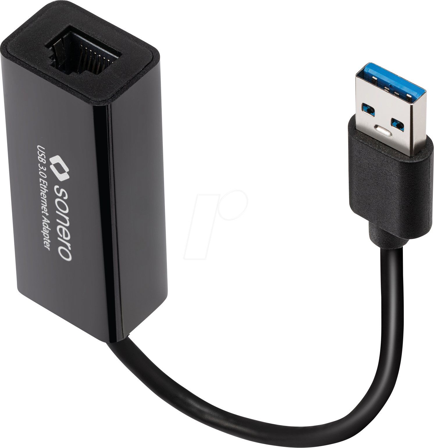 SON X-UA311 - Netzwerkkarte, USB 3.0, Gigabit Ethernet, 1x RJ45, schwarz