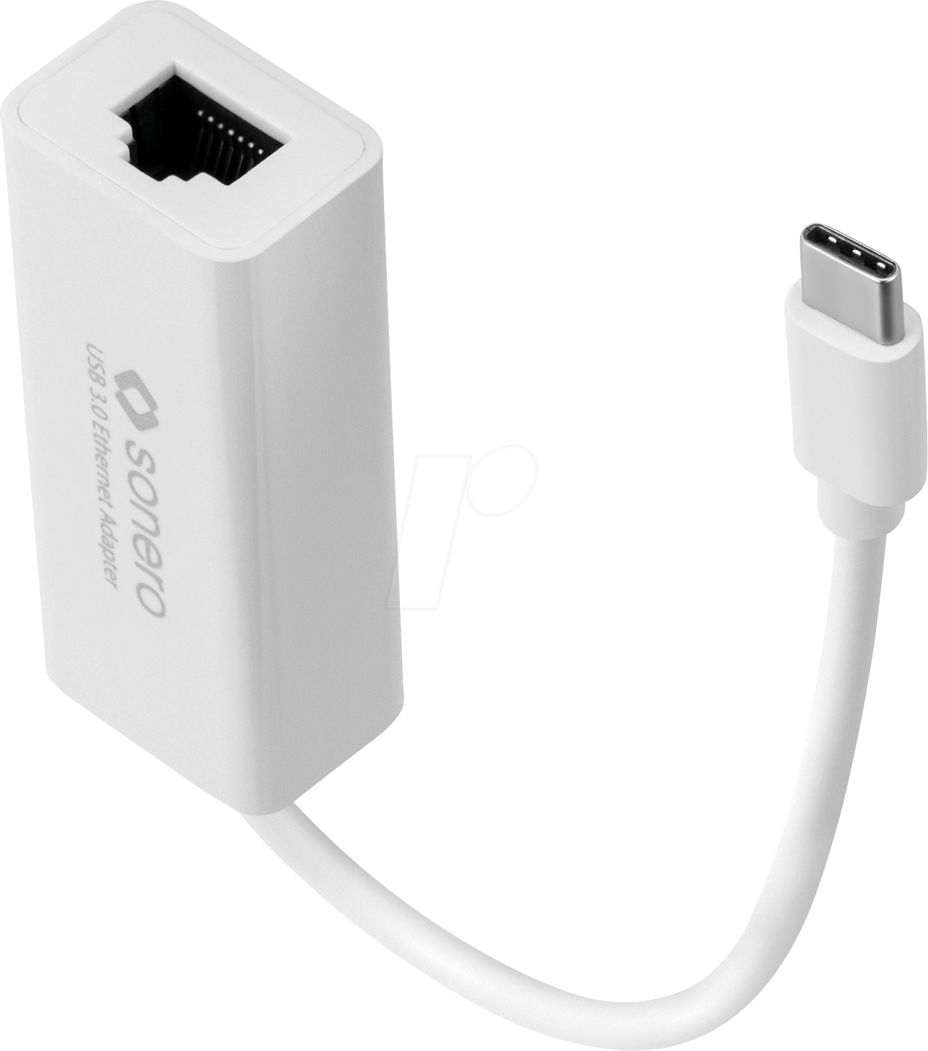 SON X-UA320 - Netzwerkkarte, USB 3.0, Gigabit Ethernet, 1x RJ45, weiß